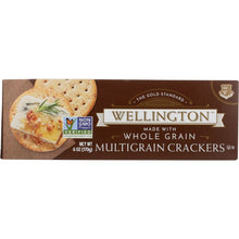 Load image into Gallery viewer, WELLINGTON: Whole Grain Multigrain Crackers, 5 oz
