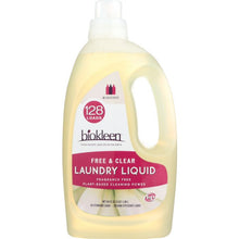 Load image into Gallery viewer, BIO KLEEN: Laundry Liquid Free and Clear Unscented, 64 oz
