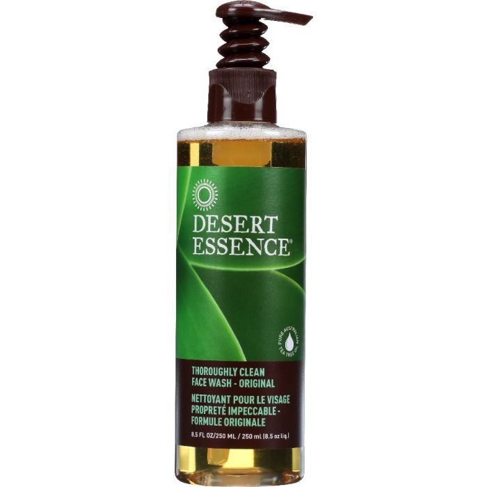 DESERT ESSENCE: Thoroughly Clean Face Wash Original, 8.5 oz