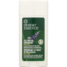 Load image into Gallery viewer, DESERT ESSENCE: Tea Tree Oil Deodorant with Lavender Oil, 2.5 oz
