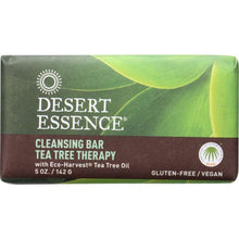 Load image into Gallery viewer, DESERT ESSENCE: Cleansing Bar Tea Tree Therapy, 5 oz
