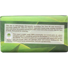 Load image into Gallery viewer, DESERT ESSENCE: Cleansing Bar Tea Tree Therapy, 5 oz
