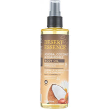 Load image into Gallery viewer, DESERT ESSENCE: Jojoba, Coconut, and Chamomile Body Oil, 8.28 oz
