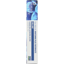 Load image into Gallery viewer, DESERT ESSENCE: Whitening Plus Toothpaste Tea Tree Oil Cool Mint, 6.25 oz
