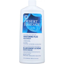 Load image into Gallery viewer, DESERT ESSENCE: Natural Tea Tree Oil Whitening Plus Mouthwash Cool Mint, 16 oz
