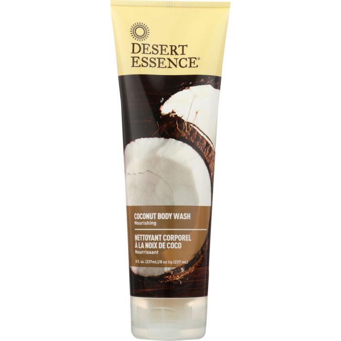 DESERT ESSENCE: Body Wash Coconut, 8 fl oz