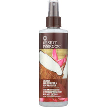 Load image into Gallery viewer, DESERT ESSENCE: Hair Defrizzer and Heat Protector Coconut, 8.5 oz
