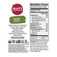 Load image into Gallery viewer, MARYS GONE CRACKERS: Cracker TH Garlic Rosemary Gluten Free, 5 oz
