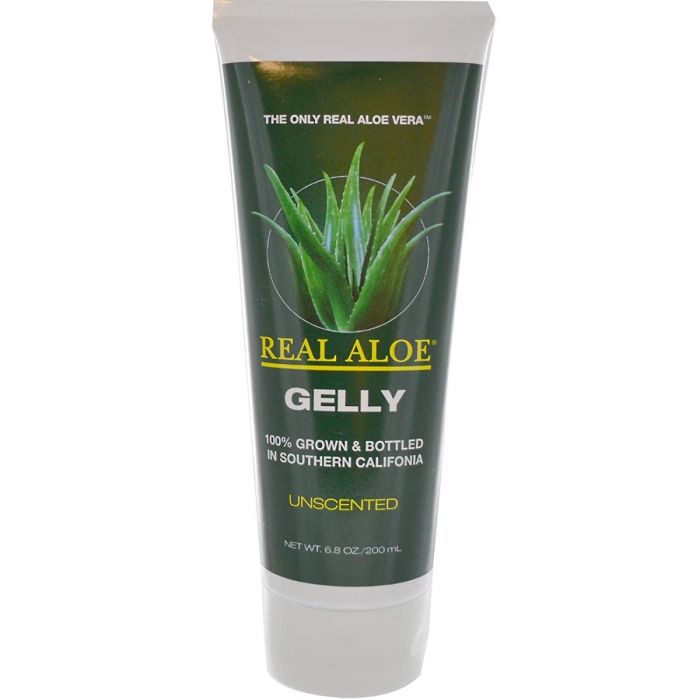 REAL ALOE: Aloe Vera Gelly Unscented, 6.8 oz