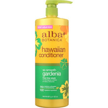 Load image into Gallery viewer, ALBA BOTANICA: Conditioner Smooth Gardenia, 32 oz
