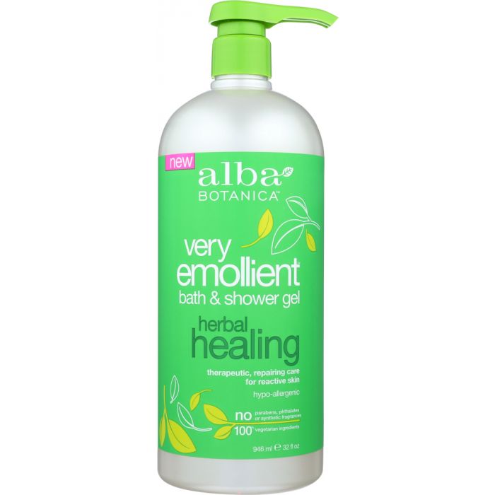 ALBA BOTANICA: Shower Gel Herbal Healing, 32 oz