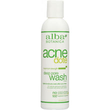 Load image into Gallery viewer, ALBA BOTANICA: Natural Acne Dote Deep Pore Wash Oil-Free, 6 oz

