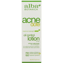 Load image into Gallery viewer, ALBA BOTANICA:  Acnedote Oil Control Lotion Oil-Free, 2 oz
