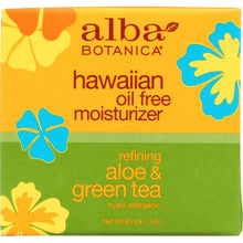 Load image into Gallery viewer, ALBA BOTANICA: Hawaiian Aloe and Green Tea Moisturizer Oil-Free, 3 oz
