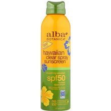 Load image into Gallery viewer, ALBA BOTANICA: Hawaiian Coconut Spray Sunscreen Spf 50 6 oz
