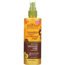 Load image into Gallery viewer, ALBA BOTANICA: Conditioning Mist Leave-In Coconut Milk, 8 oz
