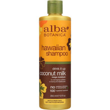 Load image into Gallery viewer, ALBA BOTANICA: Drink it Up Coconut Milk Shampoo, 12 oz
