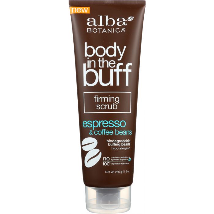 ALBA BOTANICA: Scrub Coffee & Espresso, 9 oz