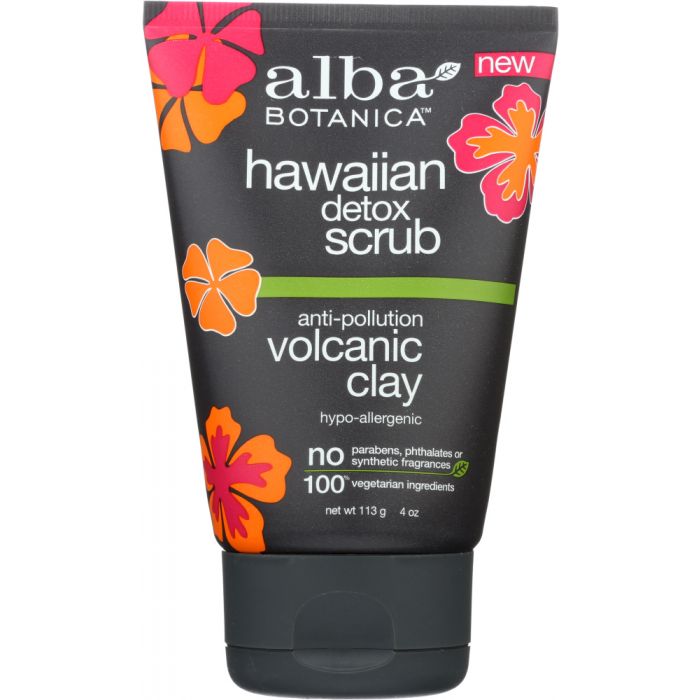 ALBA BOTANICA: Scrub Detox Hawaiian, 4 oz