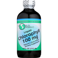 Load image into Gallery viewer, WORLD ORGANIC: Liquid Chlorophyll 100mg, 8 oz
