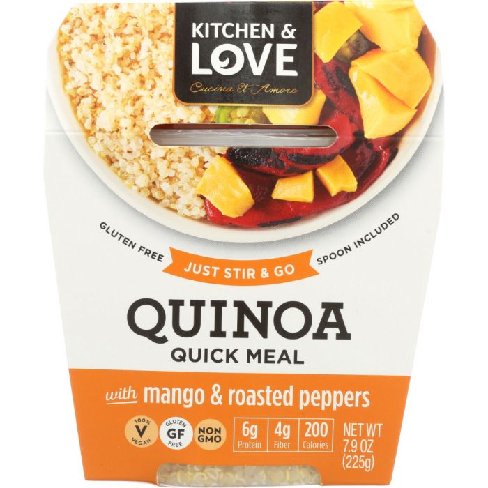 CUCINA & AMORE: Quinoa Meal Mango & Jalapeno, 7.9 oz