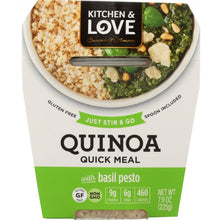 Load image into Gallery viewer, CUCINA &amp; AMORE: Quinoa Meal Basil Pesto, 7.9 oz
