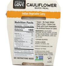 Load image into Gallery viewer, CUCINA &amp; AMORE: Cauliflower Meal Indian Vegetable Curry, 7.9 oz
