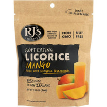 Load image into Gallery viewer, RJS LICORICE: Soft Eating Licorice Mango, 7.05 oz
