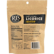 Load image into Gallery viewer, RJS LICORICE: Soft Eating Licorice Mango, 7.05 oz
