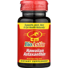 Load image into Gallery viewer, NUTREX: Hawaii BioAstin Hawaiian Astaxanthin 4 Mg, 60 Gel Caps
