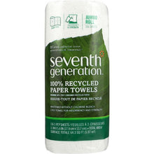 Load image into Gallery viewer, SEVENTH GENERATION: Paper Towel White 1 Roll, 1 ea
