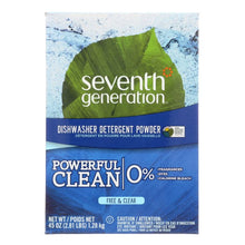 Load image into Gallery viewer, SEVENTH GENERATION: Natural Dishwasher Detergent Free &amp; Clear, 45 oz
