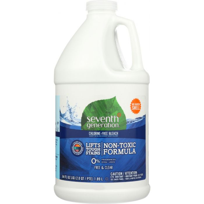 SEVENTH GENERATION: Free & Clear Chlorine-Free Bleach, 64 oz