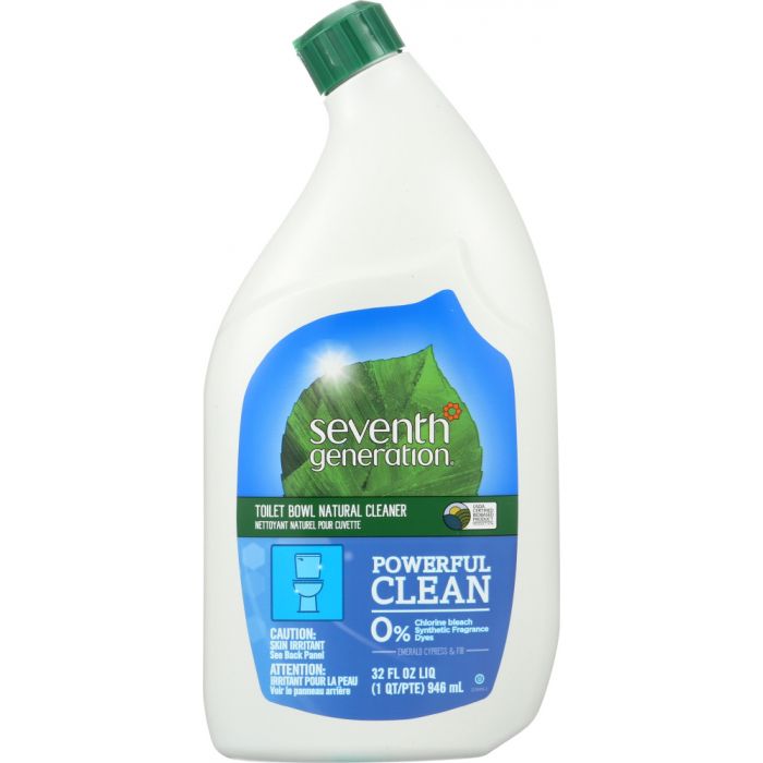 SEVENTH GENERATION: Natural Toilet Bowl Cleaner Emerald Cypress & Fir, 32 oz