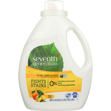 Load image into Gallery viewer, SEVENTH GENERATION: Natural Laundry Detergent Fresh Citrus, 100 oz
