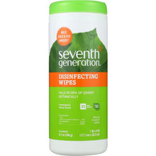 Load image into Gallery viewer, SEVENTH GENERATION: Disinfecting Wipes Lemongrass Citrus Scent, 35 pc
