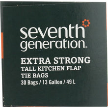 Load image into Gallery viewer, SEVENTH GENERATION: Tall Kitchen Bags 13 Gallon 2-Ply, 30 Bags
