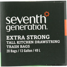 Load image into Gallery viewer, SEVENTH GENERATION: Tall Kitchen Bags 13 Gallon 2-Ply, 20 Bags
