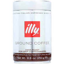 Load image into Gallery viewer, ILLYCAFFE: Ground Drip Dark Roast Coffee, 8.8 oz
