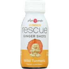 Load image into Gallery viewer, GINGER PEOPLE: Ginger Rescue Shots Wild Turmeric, 2 oz
