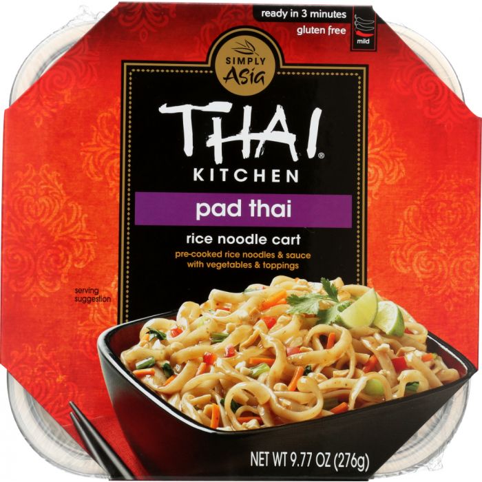 THAI KITCHEN: Rice Noodle Cart Gluten Free Pad Thai, 9.7 oz