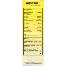 Load image into Gallery viewer, BACH ORIGINAL FLOWER REMEDIES: Rescue Cream, 1 oz
