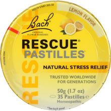 Load image into Gallery viewer, BACH: Original Flower Remedies Rescue Pastilles Natural Stress Relief Lemon, 1.7 oz
