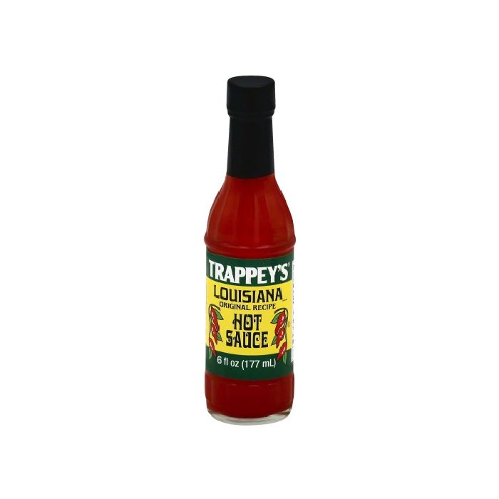 TRAPPEYS: Louisiana Hot Sauce, 6 oz