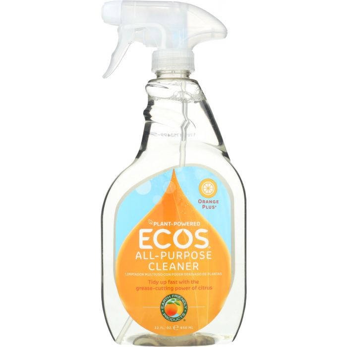 EARTH FRIENDLY: Cleaner All Purpose Orange, 22 oz