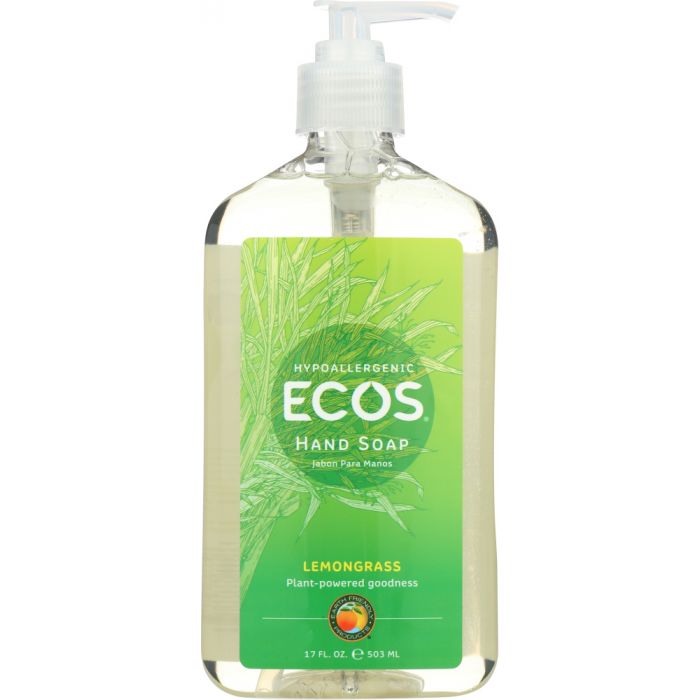 EARTH FRIENDLY: Hand Soap Lemongrass, 17 oz