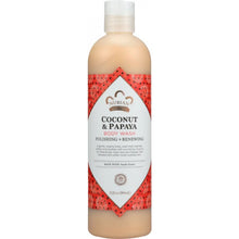 Load image into Gallery viewer, NUBIAN HERITAGE: Body Wash Coconut &amp; Papaya, 13 oz
