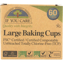 Load image into Gallery viewer, IF YOU CARE: Large Baking Cups, 60 Cups

