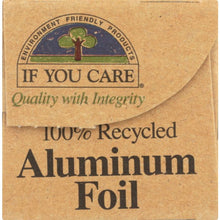 Load image into Gallery viewer, IF YOU CARE: 100% Recycled Aluminum Foil 50 sq ft, 1 ea
