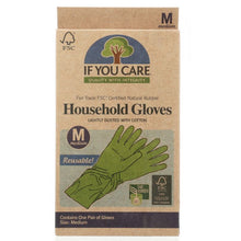 Load image into Gallery viewer, IF YOU CARE: FSC Certified Household Gloves Medium, 1 ea
